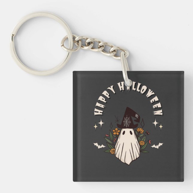 Llavero Feliz Halloween (Frente)