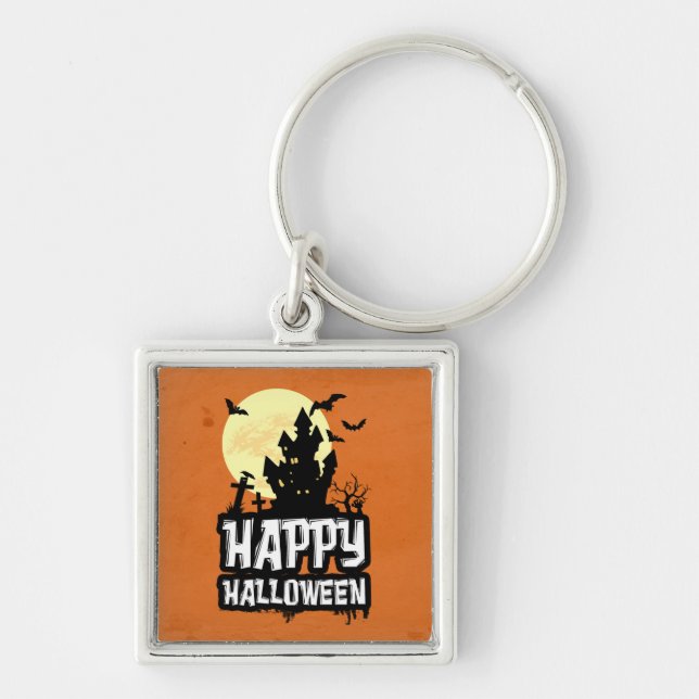 Llavero Feliz Halloween (Frente)
