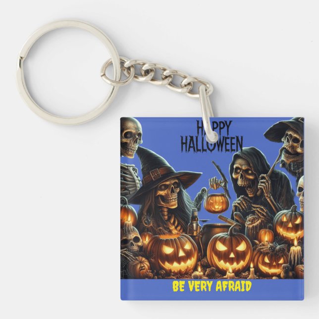 Llavero Feliz Halloween (Frente)