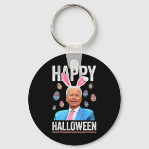 Llavero Feliz Halloween Diversión Biden Bunny Eggs Para Ha