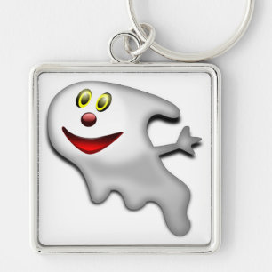 LLAVERO FELIZ HALLOWEEN GHOST