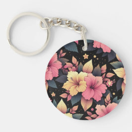 Llavero Feliz Hibiscus