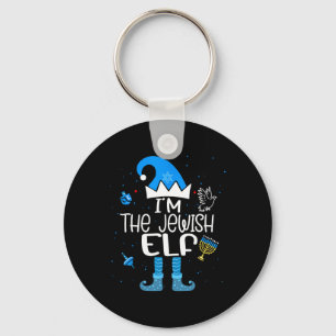 Llavero Feliz Janucá Soy El Elfo Judío Navidad Familia