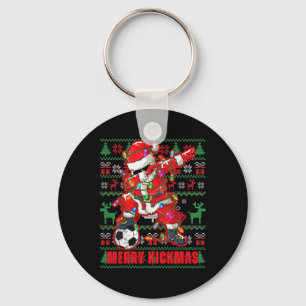 Llavero Feliz Kickmas Navidad Fútbol Byll Horrible Sudader