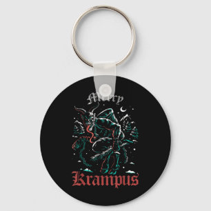 Llavero Feliz Krampus Navidad Xmas Horror Feo Malvado Paja