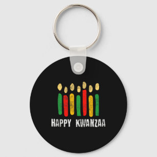 Llavero Feliz Kwanzaa Kinara Siete Velas Principios de K