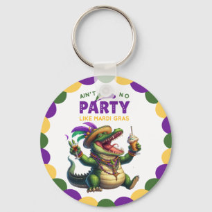 Llavero Feliz Mardi Gras