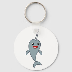 Llavero Feliz Narwhal