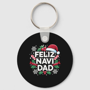 Llavero Feliz Navi Bromas Familiares Navidad Padre Pijama