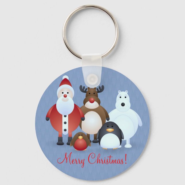 Llavero Feliz Navidad (Anverso)