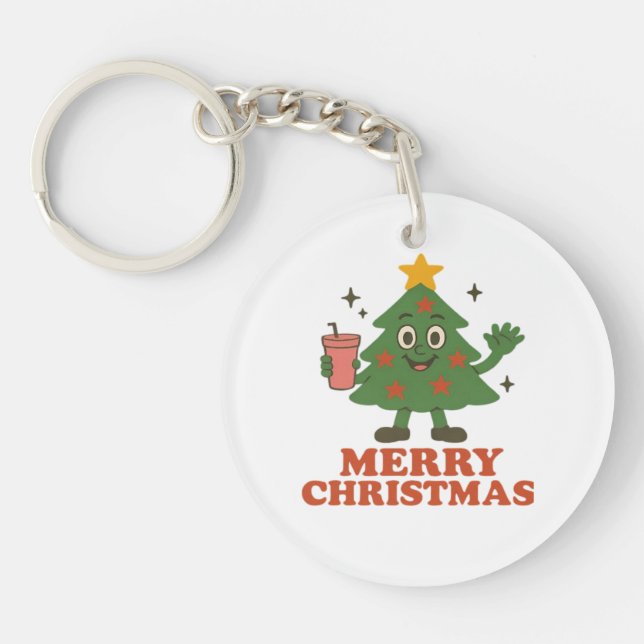 Llavero Feliz Navidad  (Frente)