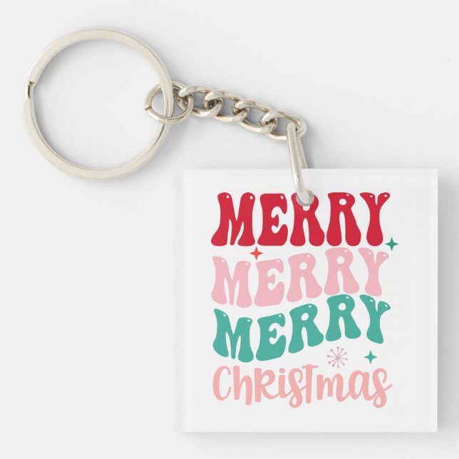 Llavero Feliz Navidad (Frente)