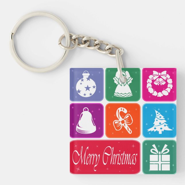 Llavero Feliz Navidad (Frente)