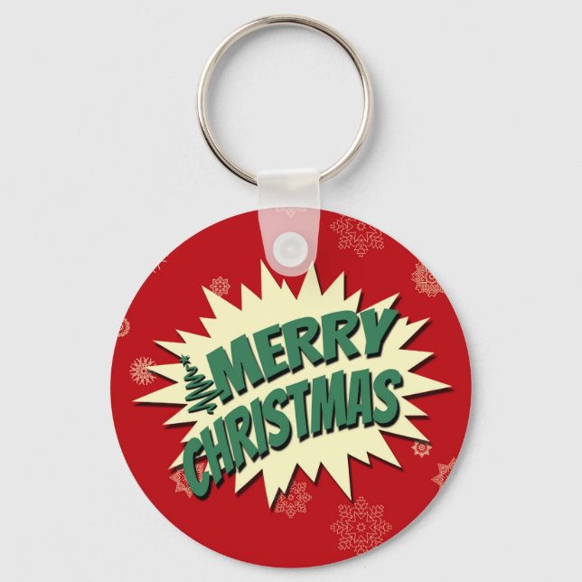 Llavero Feliz Navidad (Anverso)