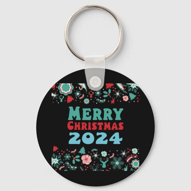 Llavero Feliz Navidad 2024 (Anverso)