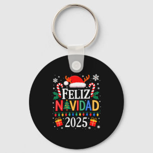 Llavero Feliz Navidad 2025 Familiares coincidentes Navidad