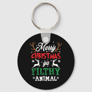 Llavero Feliz Navidad Animal Filthy Ya Xmas Pajama