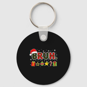 Llavero Feliz Navidad Bruh Hermano Meme Adolescentes Chico