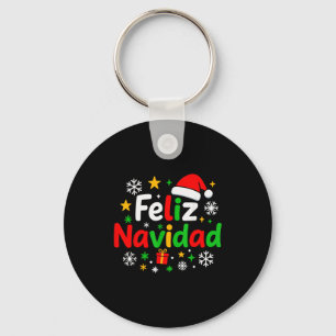 Llavero Feliz Navidad Camiseta de pijama, linda mexicana e