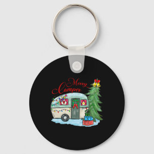 Llavero Feliz Navidad Campista Santa Campista Camión De Ca
