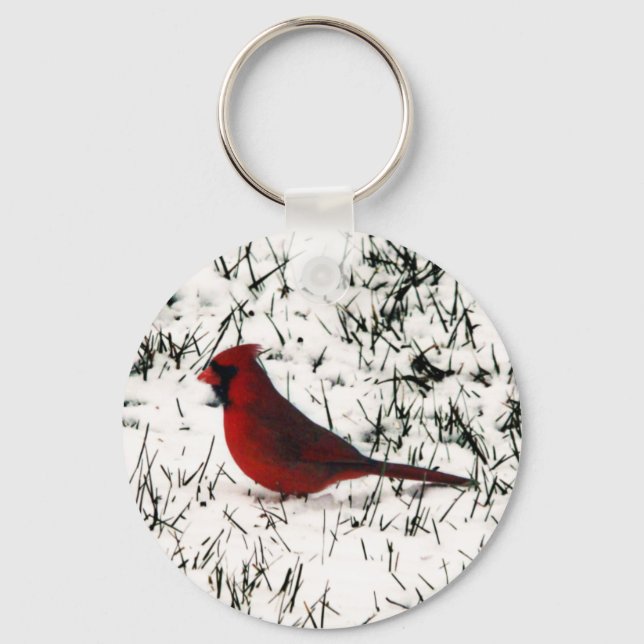 Llavero Feliz Navidad Cardenal (Anverso)