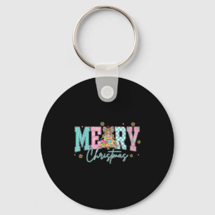 Llavero Feliz Navidad Coquette, Retro Nk Navidad Hombres W