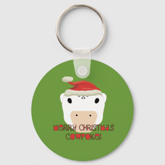 Llavero Feliz Navidad CowPoke