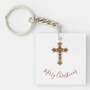 Llavero Feliz Navidad - Cruz