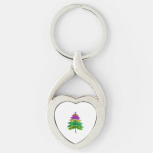 Llavero Feliz Navidad Dragonfly Árbol de Navidad T Camisa