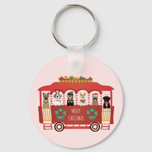 Llavero Feliz Navidad en Trolly