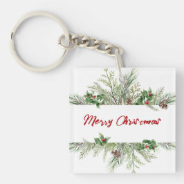 Llavero Feliz Navidad Fraude Invierno Fraude Saludo