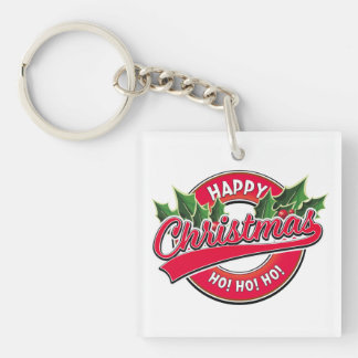 Llavero Feliz Navidad ¡Ja! ¡Ja! ¡Ja! Imán