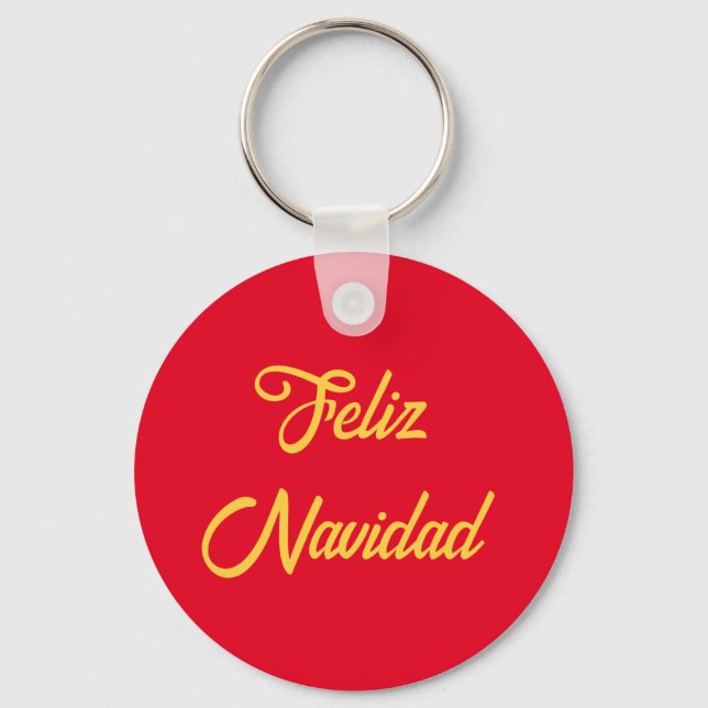 Llavero Feliz Navidad Keychain (Anverso)