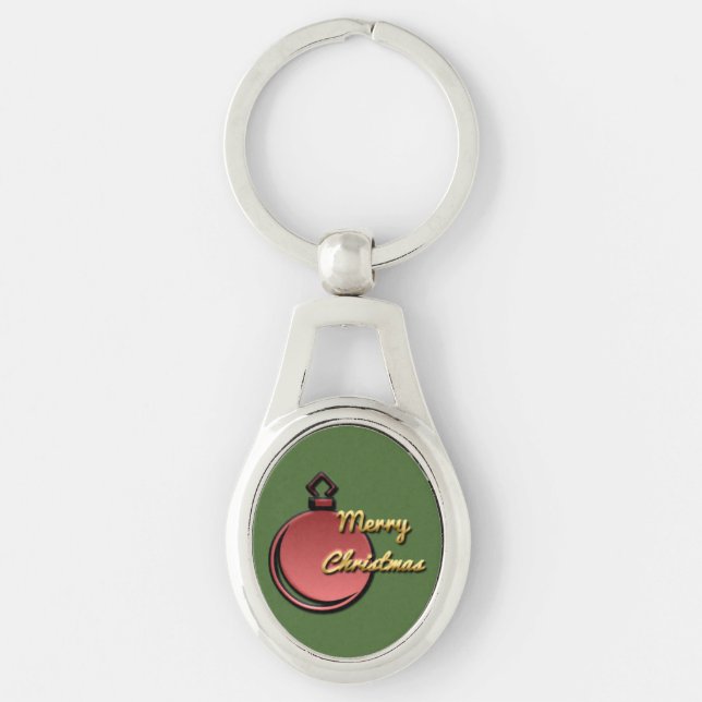 Llavero ¡Feliz Navidad, keychain, a la venta! (Anverso)