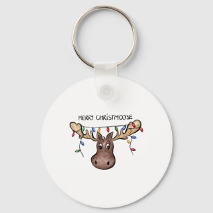 Llavero Feliz Navidad Navidades Moose Xmas Lover Holid