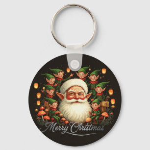 Llavero Feliz Navidad Papá Noel