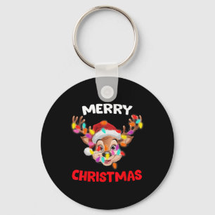 Llavero Feliz Navidad Reindeer Navidad Familia Matando Hom
