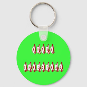 Llavero Feliz Navidad Santa Claus Font