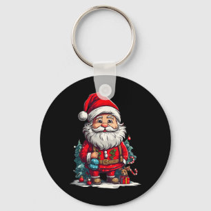 Llavero Feliz Navidad Santa Para Niños Niñas1 