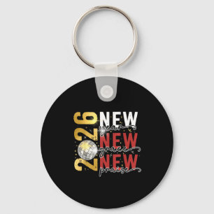 Llavero Feliz Nochevieja 2026 Fiesta de Año Nuevo Hola 202