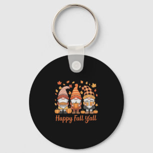 Llavero Feliz Otoño Gnome Calabaza Día de Acción de Gracia