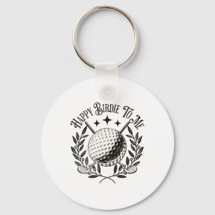 Llavero Feliz Pajarito Para Mí Funny Golfer Hombres Amante