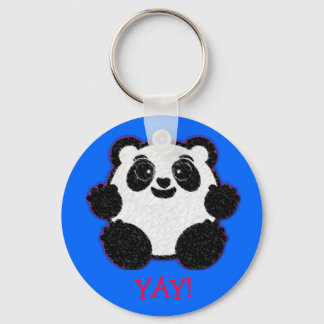 Llavero Feliz Panda