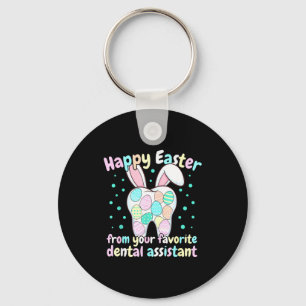 Llavero Feliz Pascua de su dentista favorito instantáneo d