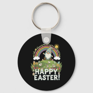 Llavero Feliz Pascua Jardín Gnomo Búsqueda de Huevos Regal
