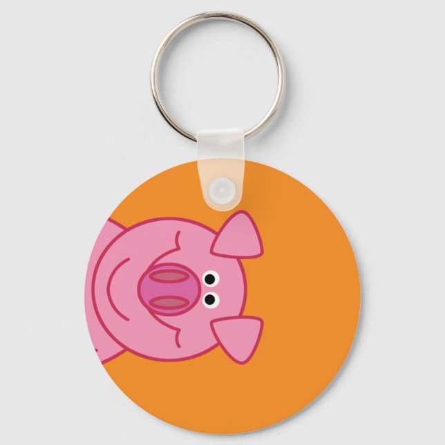 LLAVERO FELIZ PIG KEYCHAIN (Anverso)