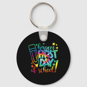 Llavero Feliz Primer Día De La Escuela De Vuelta A La Escu