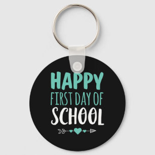 Llavero Feliz Primer Día De La Escuela Estudiante Arrow C