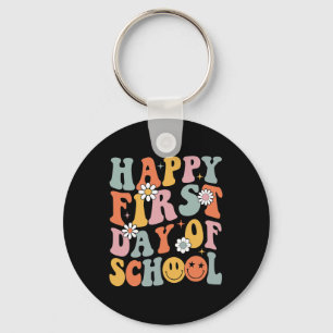 Llavero Feliz Primer Día De Maestros Escolares Niños De Vu