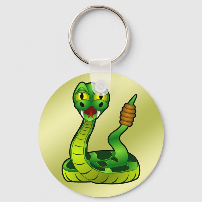 Llavero Feliz rattlesnake (Anverso)
